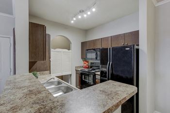 Black appliances